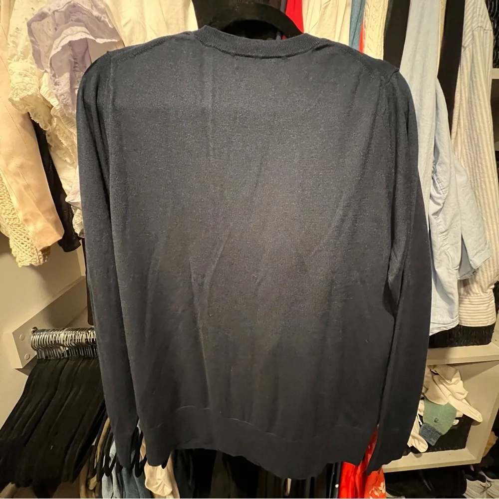 Banana Republic Women’s SILK CASHMERE CREW-NECK SWEATER - Picture 4 of 8